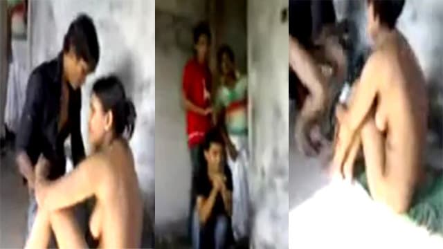 Couple Caught In Force Group Sex – Caught Sex
